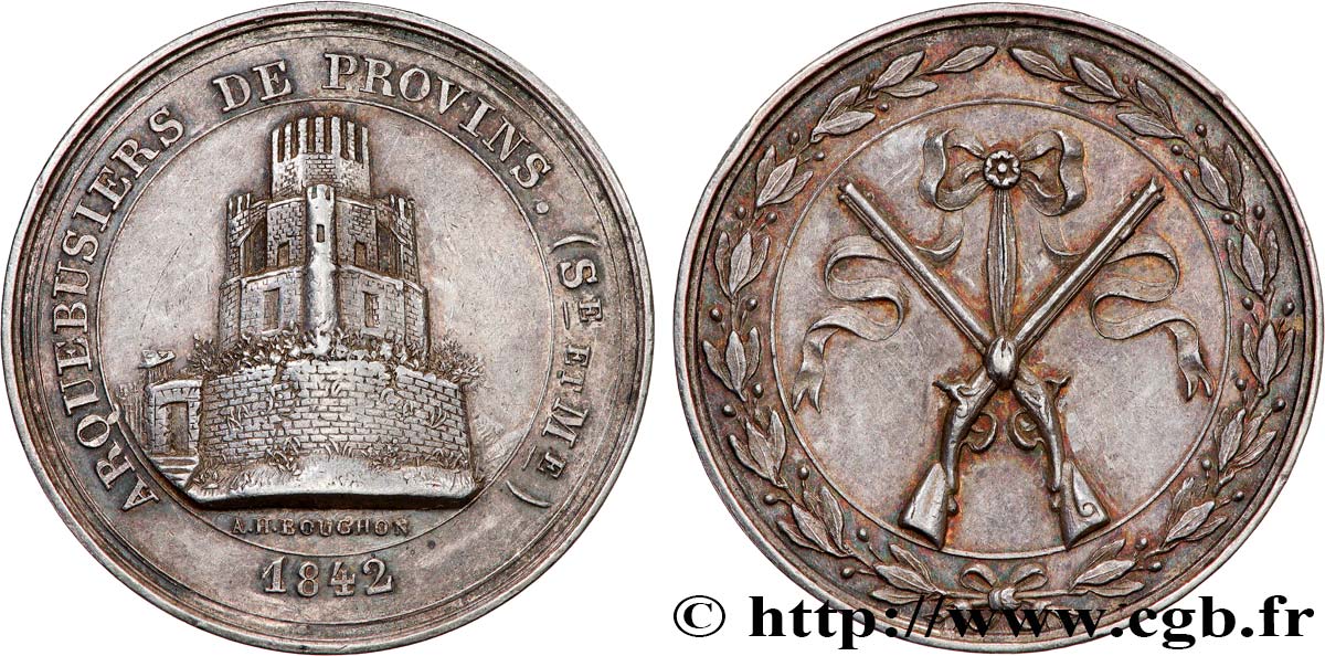 TIR ET ARQUEBUSE ARQUEBUSIERS DE PROVINS TTB+