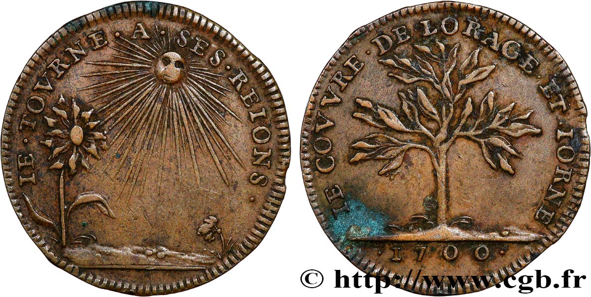 LOUIS XIV LE GRAND ou LE ROI SOLEIL Tournesol et laurier VF