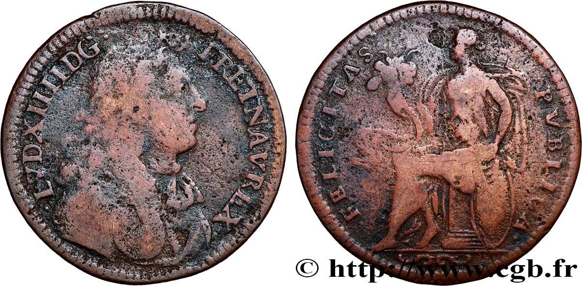 LOUIS XIV LE GRAND ou LE ROI SOLEIL  TB