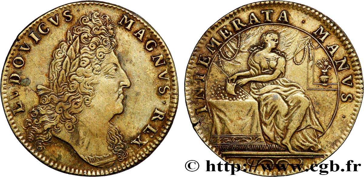 LOUIS XIV LE GRAND ou LE ROI SOLEIL  TTB+