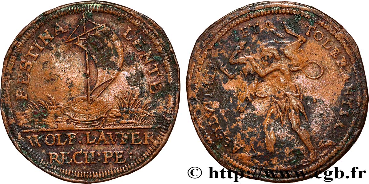 ROUYER - X.JETONS DE NUREMBERG Wolf Lauffer BC