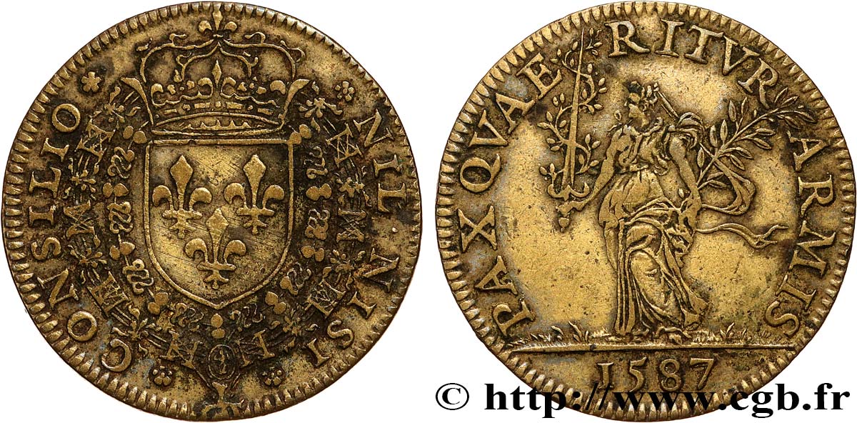 CONSEIL DU ROI / KING S COUNCIL Henri III XF