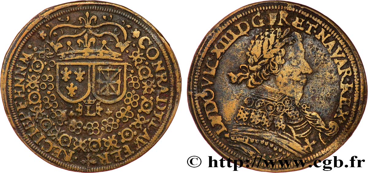 LOUIS XIII LE JUSTE  TTB
