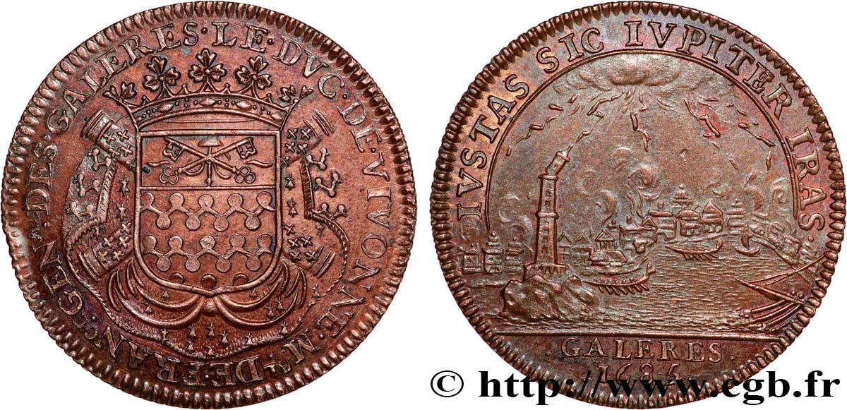 MARINE - GALERES ROYALES Louis-Victor de Rochechouart de Mortemart, duc ...