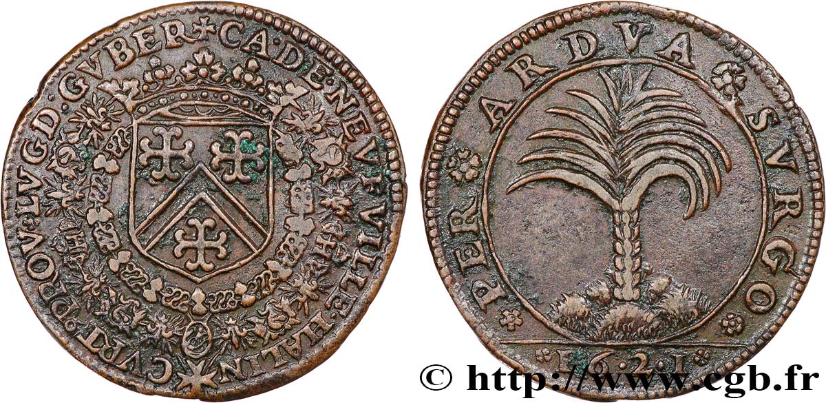 LYONNAIS (GOUVERNEURS DU...) Charles et Nicolas de Neufville de Villeroy, marquis puis duc d’Alincourt TTB+
