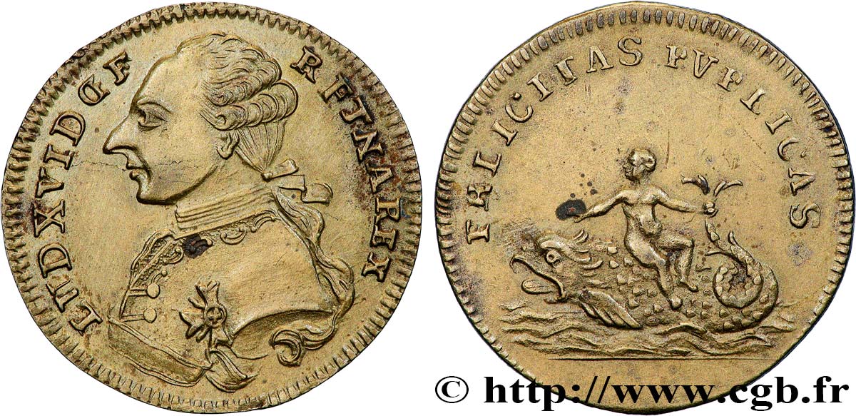 LOUIS XVII Pour le dauphin Louis XVII TTB+