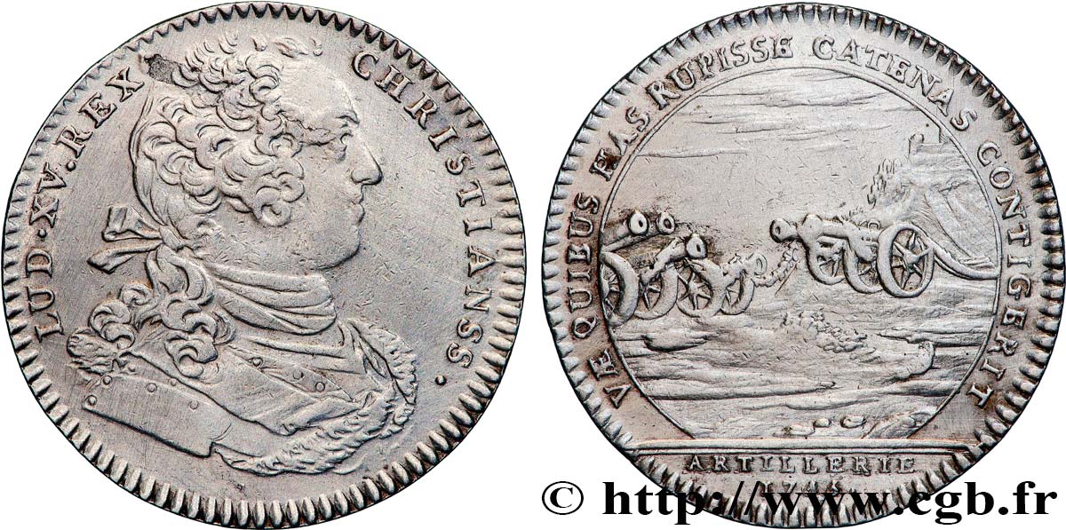 ARTILLERIE Émission de 1755 TTB