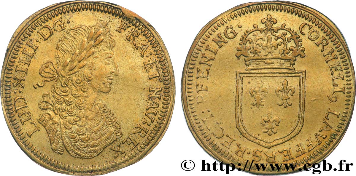 ROUYER - X. JETONS DE NUREMBERG Jeton de compte vers 1680 (?) AU