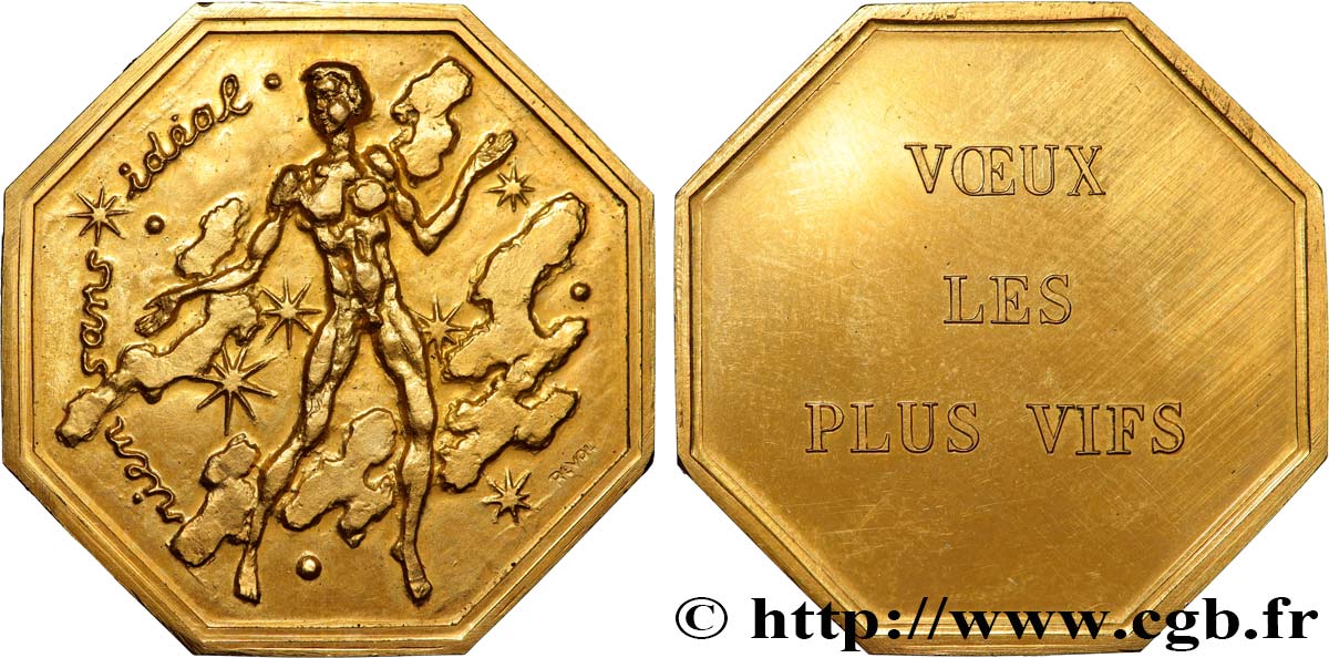 AMOUR ET MARIAGE Jeton de voeux AU