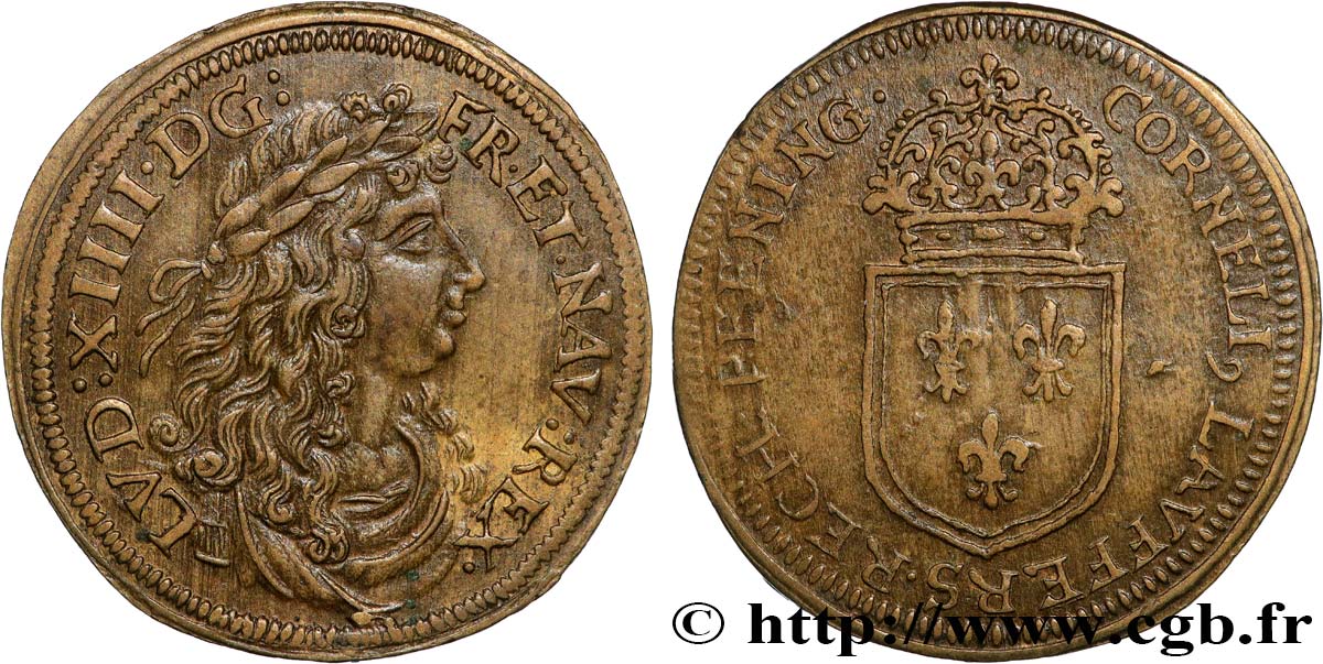 ROUYER - X. NUREMBERG JETONS AND TOKENS Jeton de compte vers 1680 (?) XF