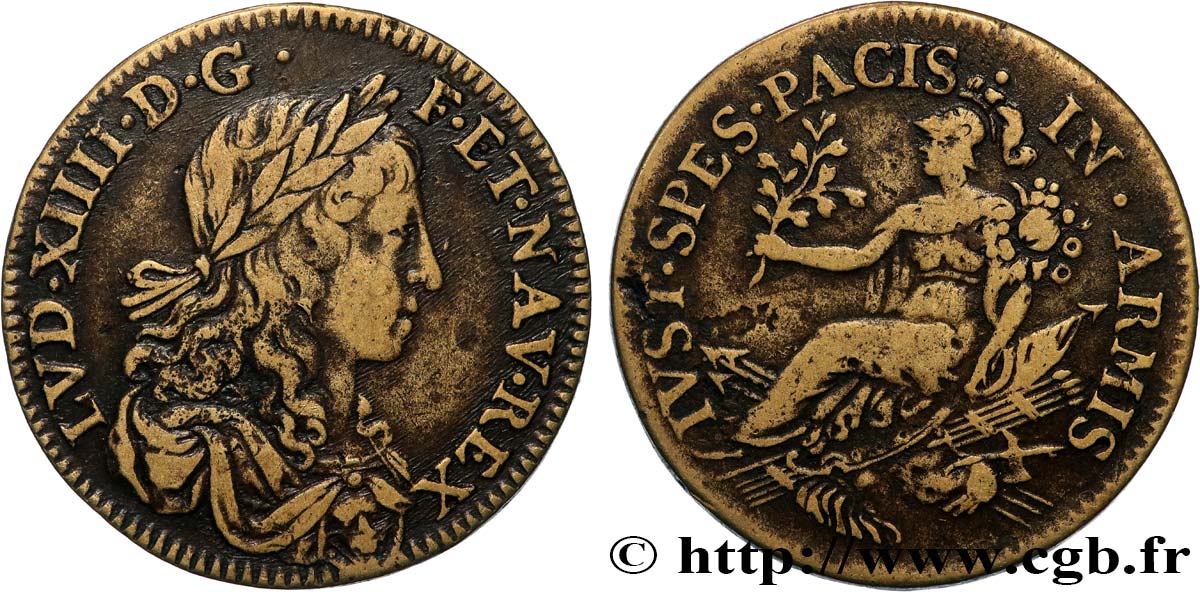 LOUIS XIV THE GREAT or THE SUN KING Préliminaires de la Paix de Munster VF