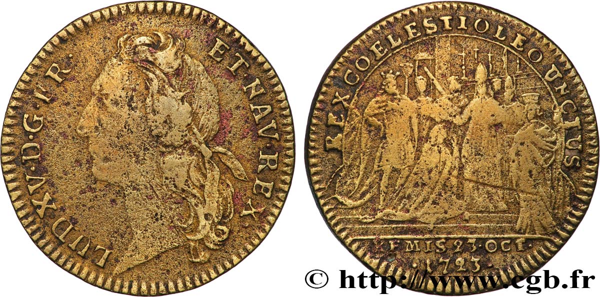 SACRE À REIMS Louis XV B