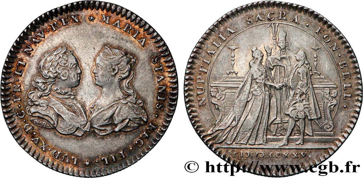 AMOUR ET MARIAGE MARIAGE DE LOUIS XV ET MARIE LECZINSKA AU
