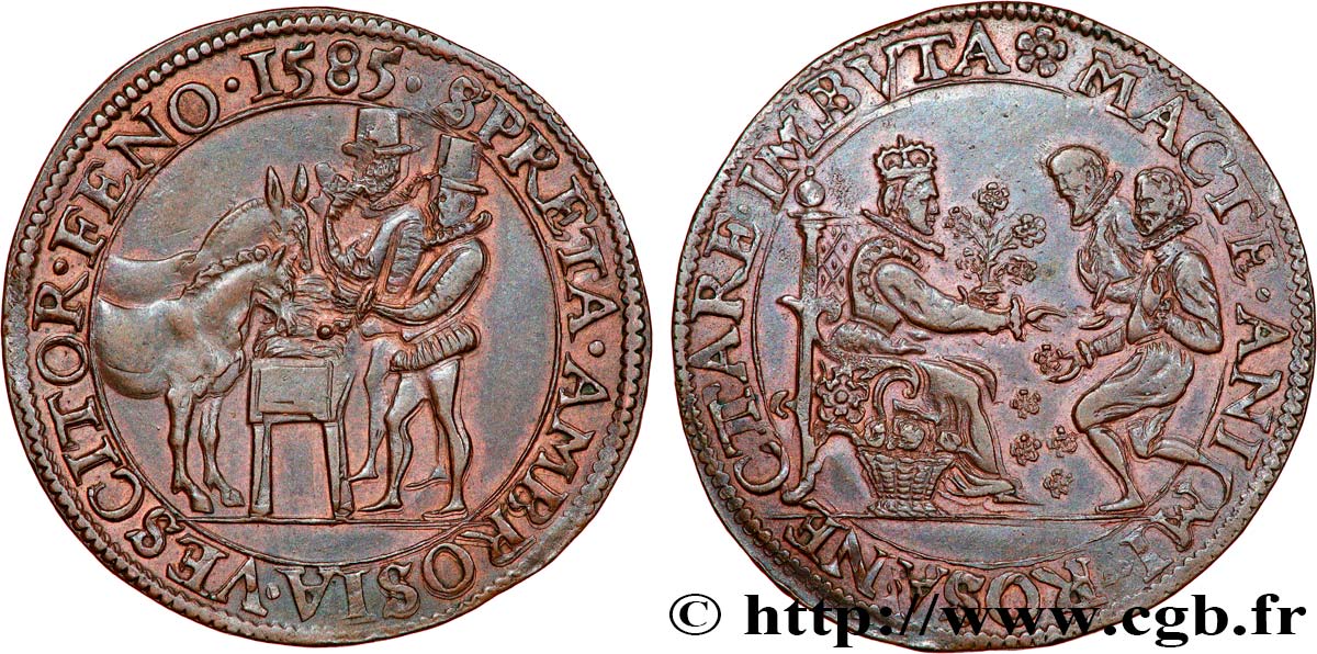 SPANISH NETHERLANDS - EIGHTY YEARS  WAR DESIRS DE PAIX DES ETATS DU HAINAUT AU