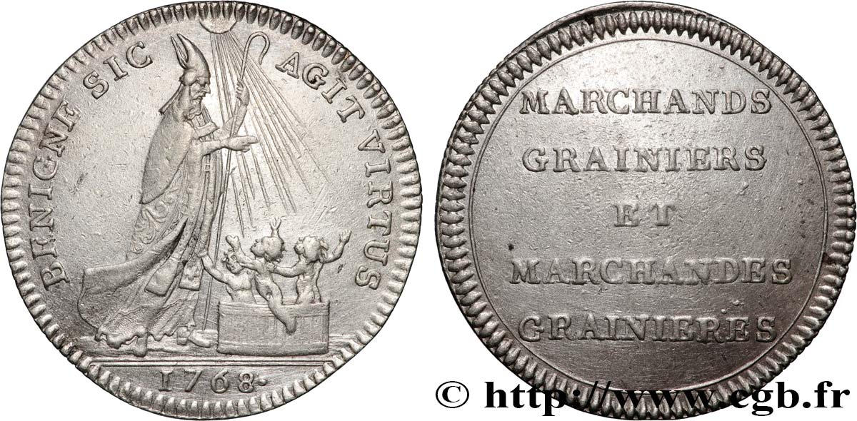 CORPORATIONS - LES SIX CORPS DES MARCHANDS DE PARIS GRAINIERS - MARCHANDS ET PORTEURS DE GRAINS SS