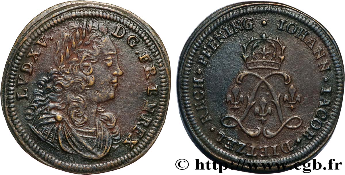 ROUYER - X. NUREMBERG JETONS AND TOKENS Louis XV XF