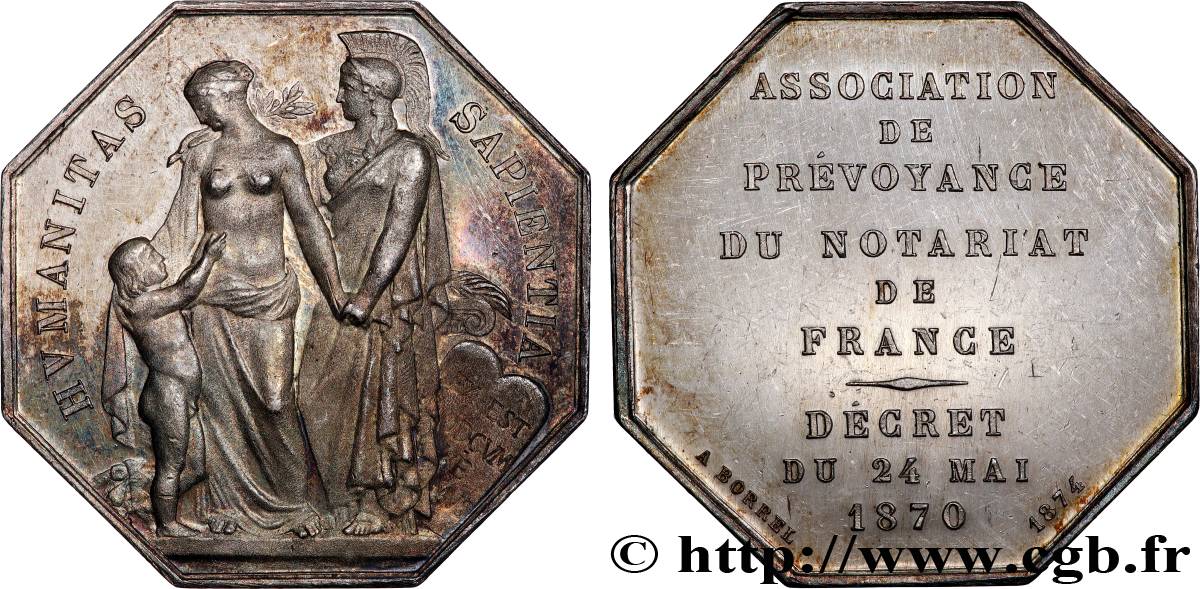 19TH CENTURY NOTARIES (SOLICITORS AND ATTORNEYS) L’Association de prévoyance du notariat de France AU/XF