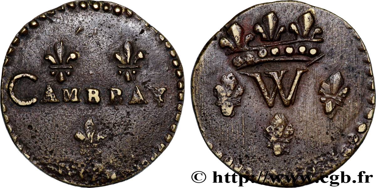 ROUYER - XI. MÉREAUX (TOKENS) AND SIMILAR COINS Méreau - Cambrai XF