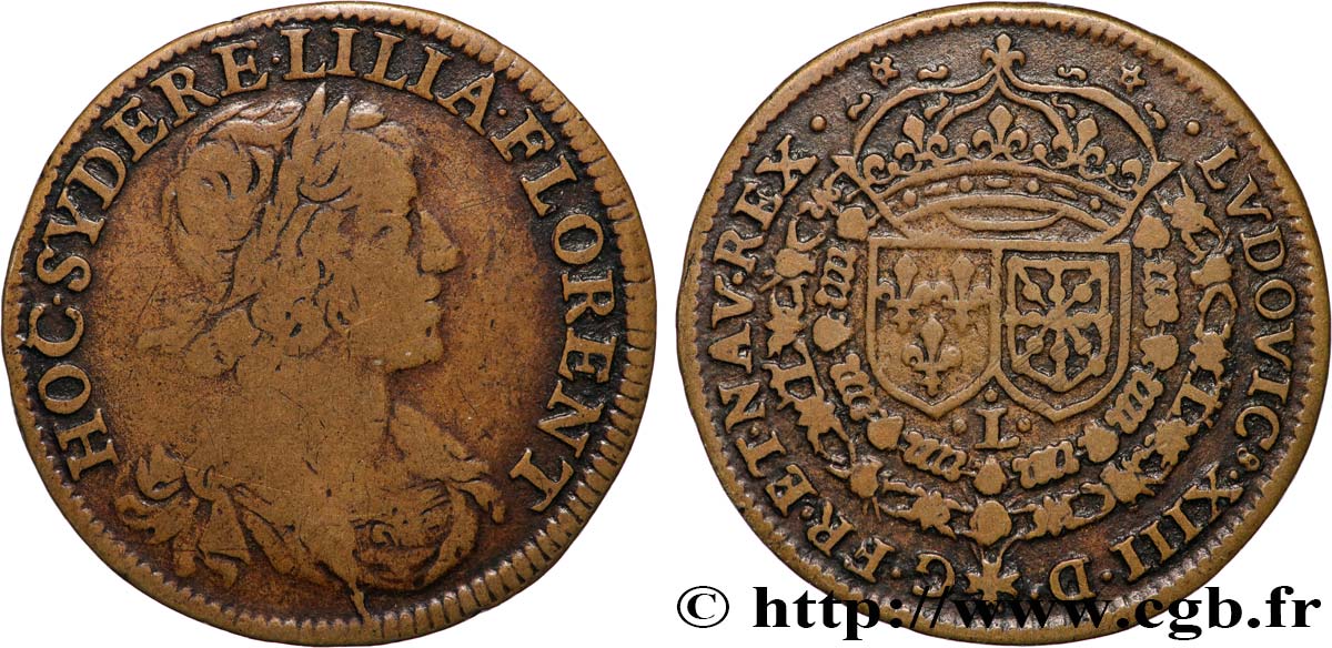 LOUIS XIII LE JUSTE Fleurissent les lys TB