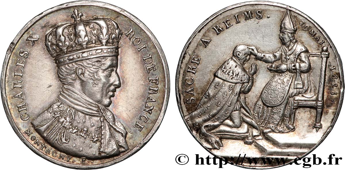 SACRE À REIMS CHARLES X sacre du 29 mai 1825 fVZ