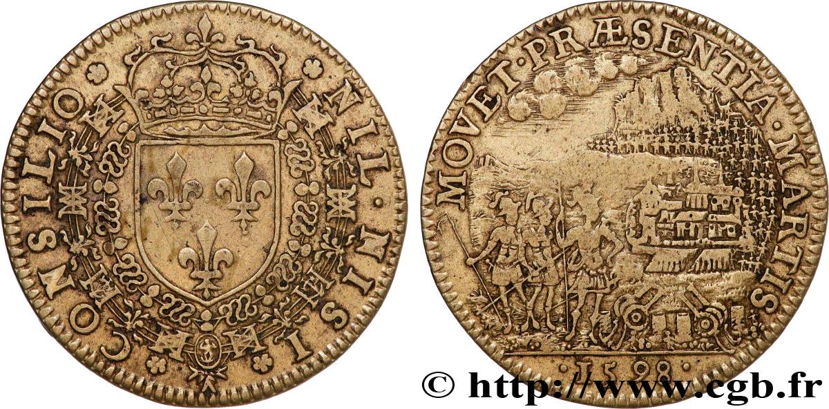 PICARDIE - NOBILITY AND TOWNS HENRI IV assiège Amiens VF