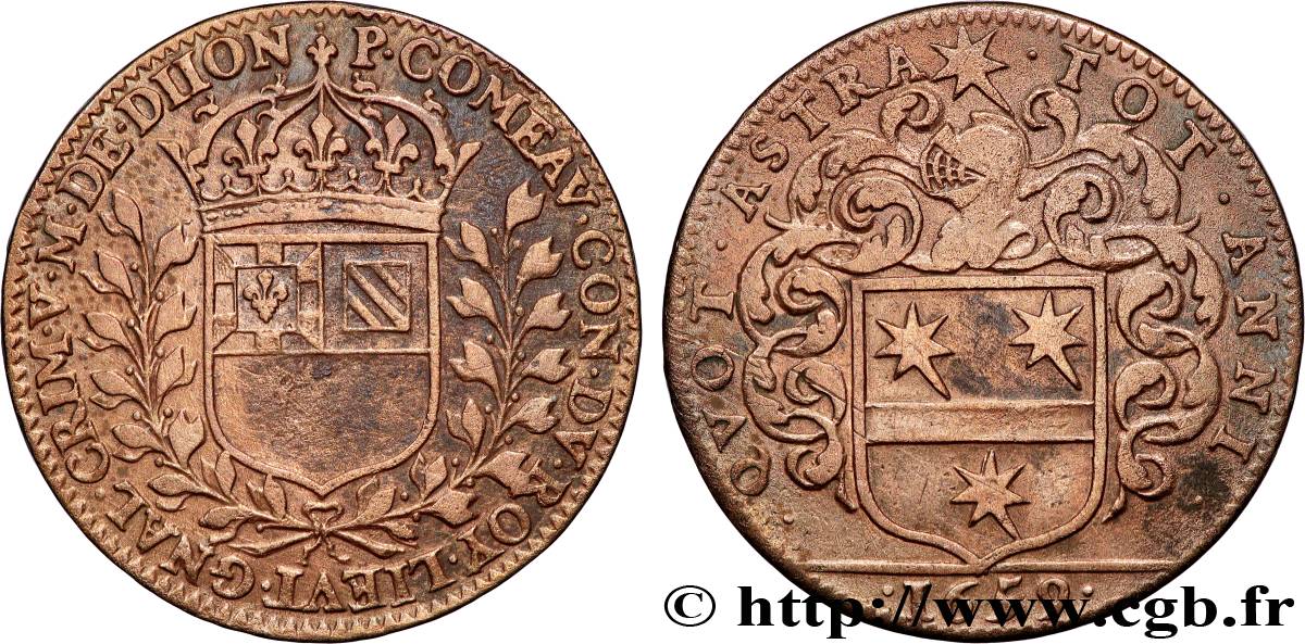 DIJON (MAYORS OF ... and miscellaneous) Pierre Comeau de Créancey VF