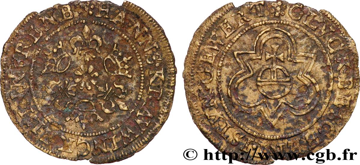 ROUYER - X. JETONS DE NUREMBERG Jeton de compte au type du gold gulden VF