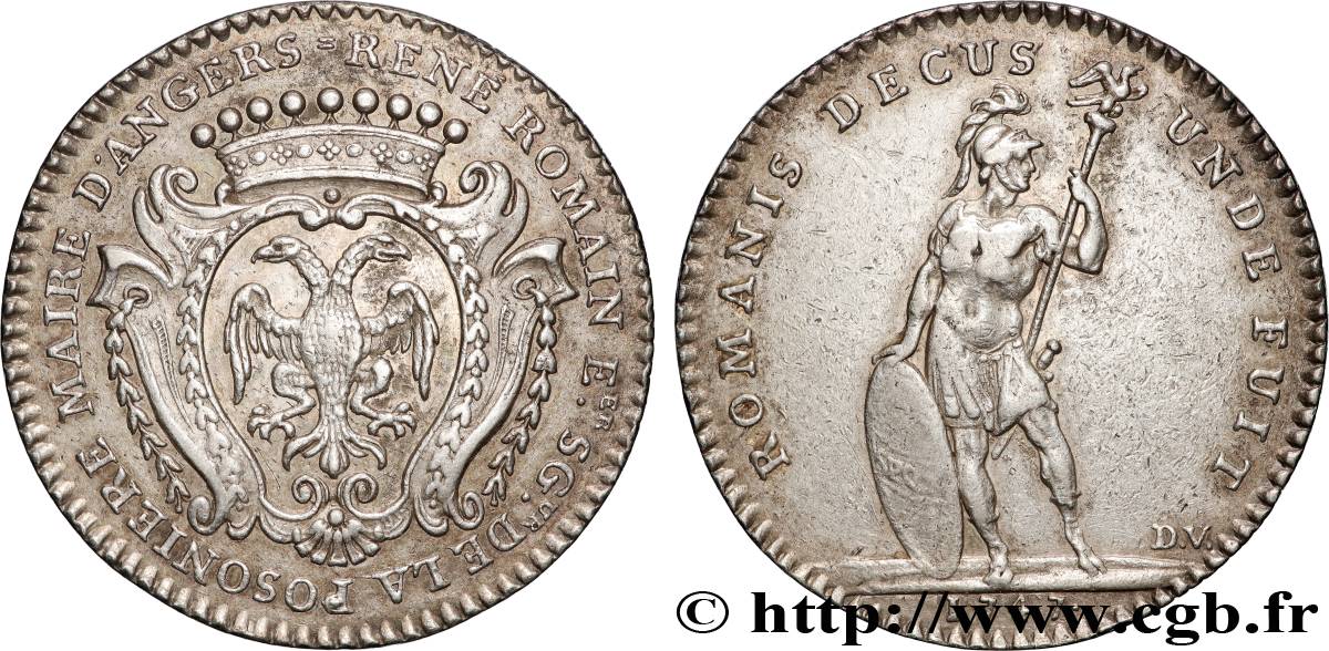 L&nbsp;ANJOU René Romain, maire d’Angers BB