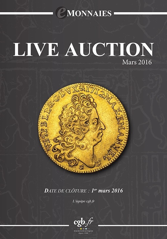 Live Auction - Mars 2016 CLAIRAND Arnaud, COMPAROT Laurent, CORNU Joël, DESSERTINE Matthieu, PARISOT Nicolas, SCHMITT Laurent, VOITEL Laurent