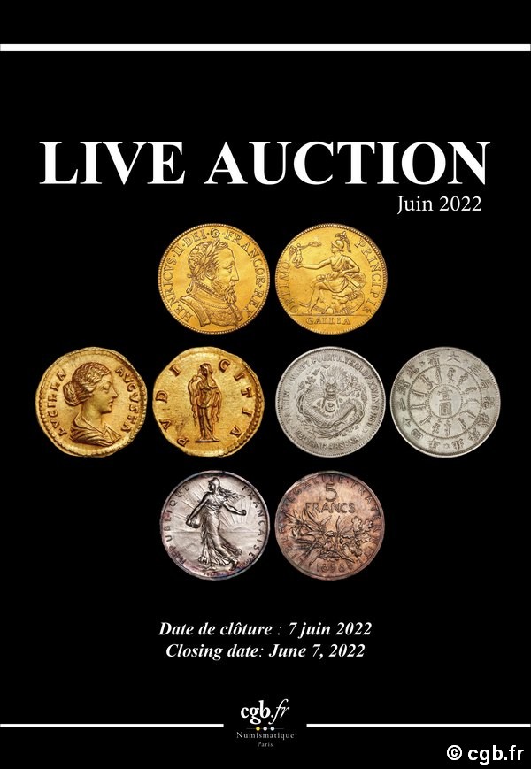 Live Auction - Juin 2022 BRILLANT Marie, BRILLANT Pauline, CLAIRAND Arnaud, COMPAROT Laurent, CORNU Joël, JUILLARD Alice, VOITEL Laurent