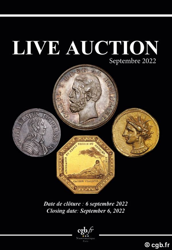 Live Auction - Septembre 2022 BRILLANT Marie, BRILLANT Pauline, CLAIRAND Arnaud, COMPAROT Laurent, CORNU Joël, JUILLARD Alice, VOITEL Laurent