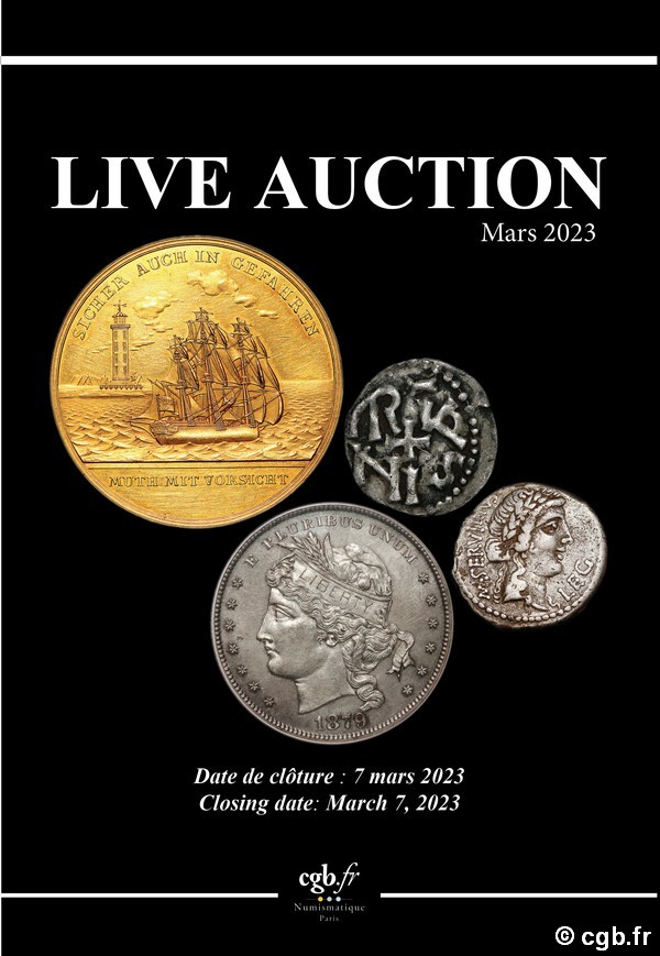 Live Auction - Mars 2023 BRILLANT Marie, BRILLANT Pauline, CLAIRAND Arnaud, COMPAROT Laurent, CORNU Joël, JUILLARD Alice, VOITEL Laurent
