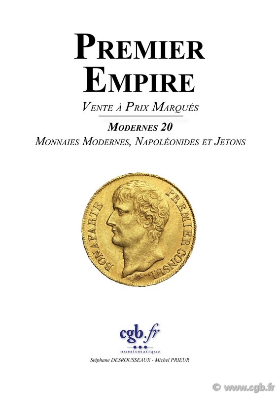 Modernes 20 - Premier Empire DESROUSSEAUX Stéphane, PRIEUR Michel