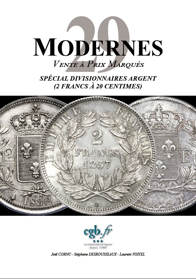 Modernes 29 Spécial divisionnaires argent CORNU Joël, DESROUSSEAUX Stéphane, VOITEL Laurent