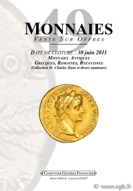 Monnaies 49 PRIEUR Michel , SCHMITT Laurent