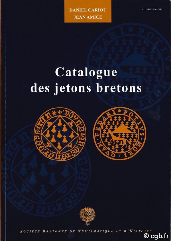 Catalogue des jetons bretons CARIOU Daniel, AMICE Jean