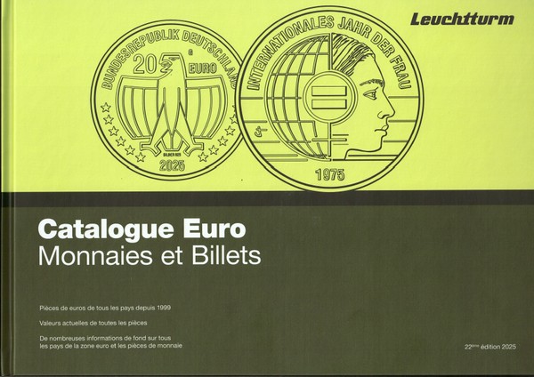 Catalogue Euro - Monnaies et Billets - 2025 (22e édition) Collectif