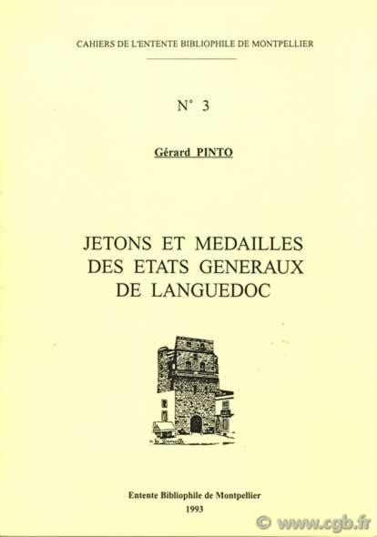 Jetons et médailles des États généraux de Languedoc PINTO Gérard