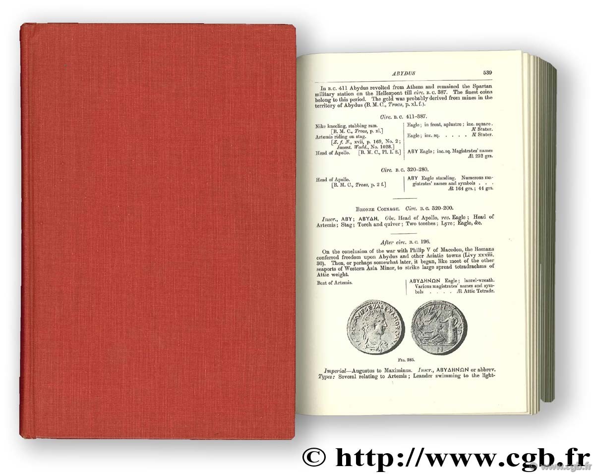 Historia numorum a manual of greek numismatics HEAD B.-V.