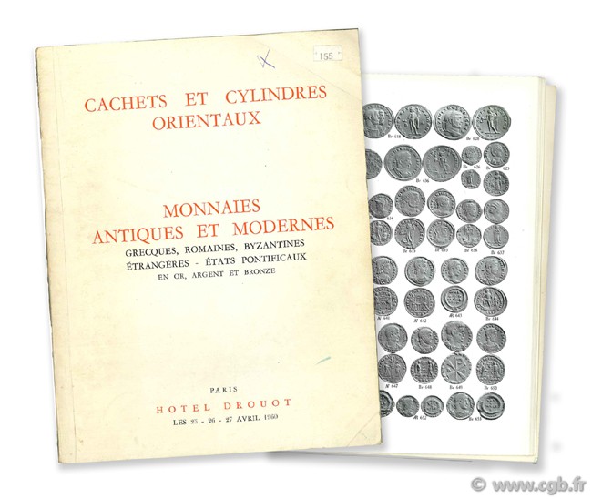 Cachets et cylindres orientaux - Monnaies antiques et modernes 