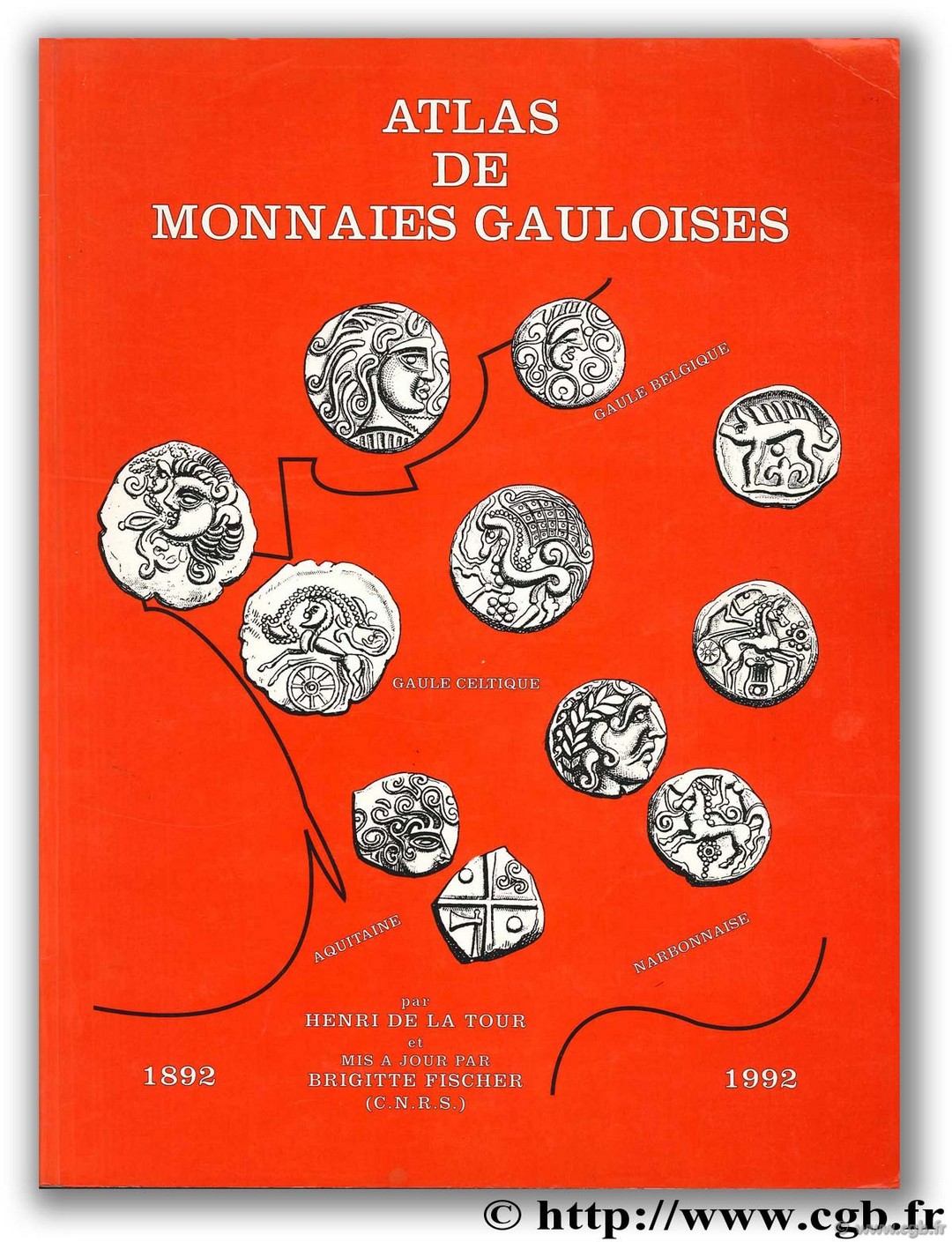 Atlas des monnaies gauloises La TOUR H. de