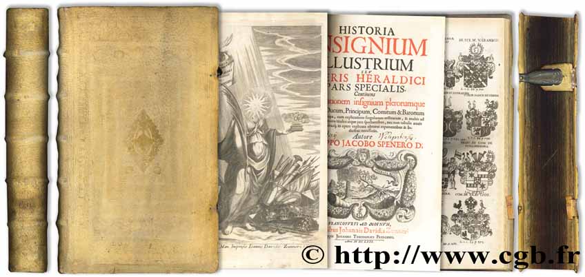 Historia insignium illustrium seu operis heraldici pars specialis SPENER Ph.-J.