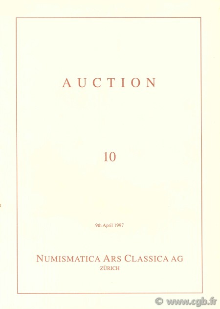 Numismatic Ars Classica AG, Auction 10, 9th April 1997 