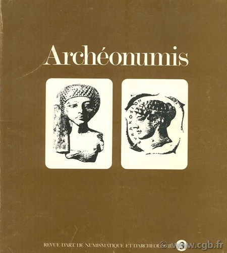 Archéonumis, septembre 1972, n°3 Collectif