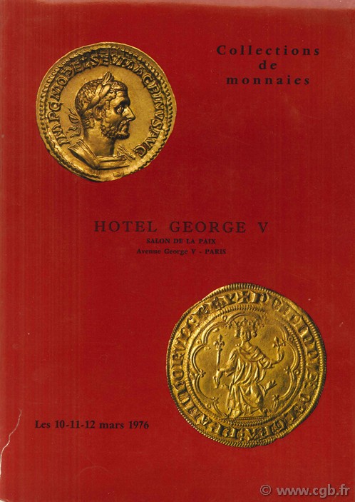 Collections de monnaies BOURGEY É.