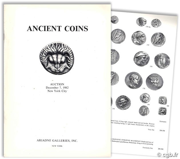 Ancient Coins - Auction December 7, 1982 Collectif