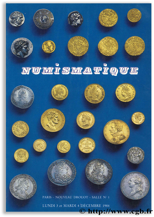 Monnaies et Médailles de Collection - Drouot 3 et 4 décembre 1984 VINCHON J.