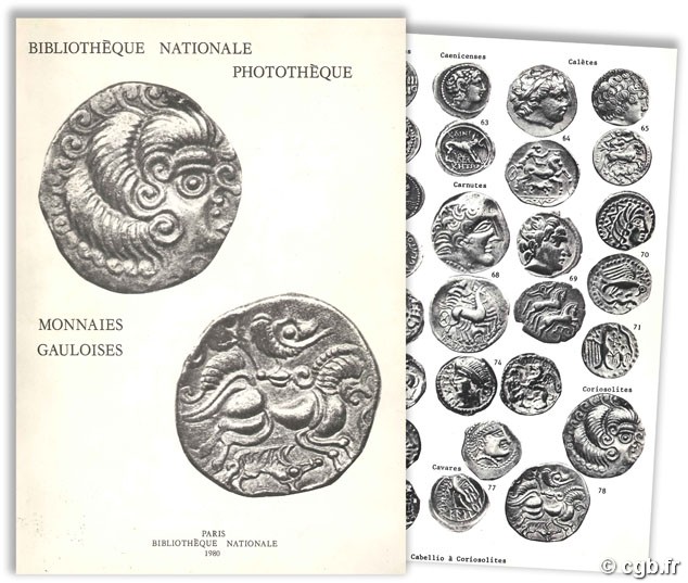 Ektachromes du service photographique - Monnaies gauloises PLOYART B., MAINJONET M.