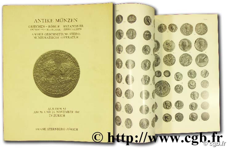 Die antiken münzen, griechen, römer, byzantiner, ostogoten, bleisiegel, zierscheiben, auktion XI VON FRITZE H.