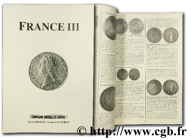 France III : L Ecu au bandeau de Louis XV d Orléans, le blanc guénar (1385 - 1420) PRIEUR M., SCHMITT L.